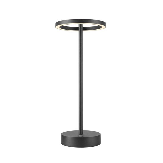 SLV 1007359 VINOLINA ONE, LED Akku-Tischleuchte IP54, 2700K, TOUCH, schwarz
