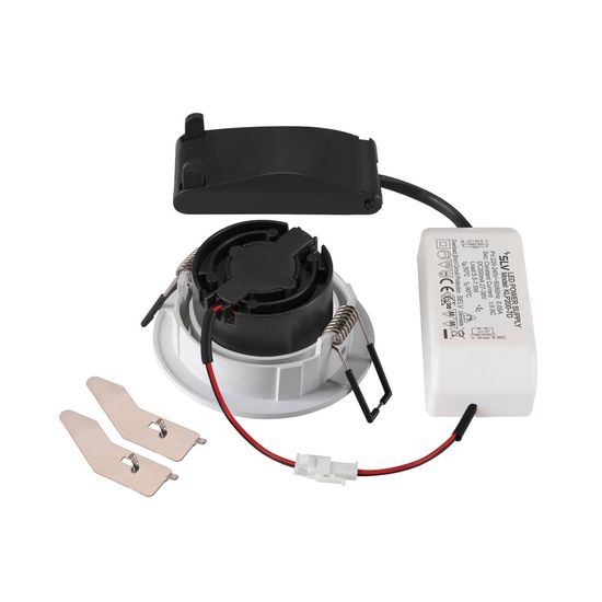 SLV 1007385 NEW TRIA 68, LED Deckeneinbauleuchte, 2700K, 38° rund weiß