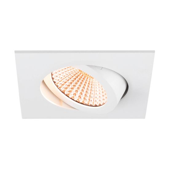 SLV 1007429 NEW TRIA 68, LED Deckeneinbauleuchte, 1800-3000K, 60°, quadratisch, weiß