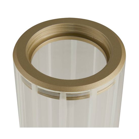 SLV 1007612 LYGANT single, LED Wandaufbauleuchte, 3000K, 8W, messing