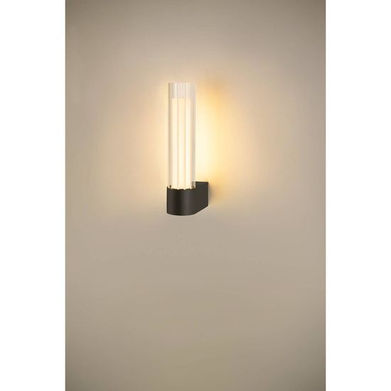 SLV 1007614 LYGANT single, LED Wandaufbauleuchte, 3000K, 8W, schwarz
