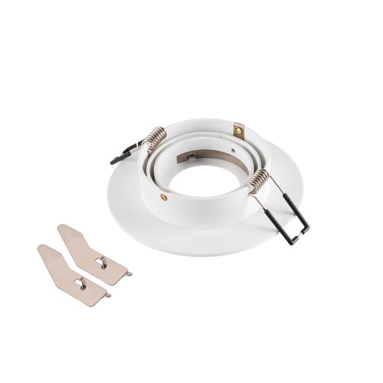 SLV 1007630 NEW TRIA 75 XL, Deckeneinbauring, D: 11 H: 2.6 cm, weiß