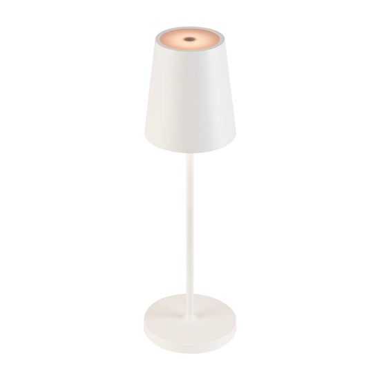 SLV 1007692 VINOLINA TWO, LED Akku-Tischleuchte IP65, 2200/2700/3000K, TOUCH, weiß