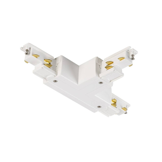 SLV S-TRACK T-Verbinder, verstellbar, links, mit Einspeisemöglichkeit, DALI, PHASE, weiß 1007819