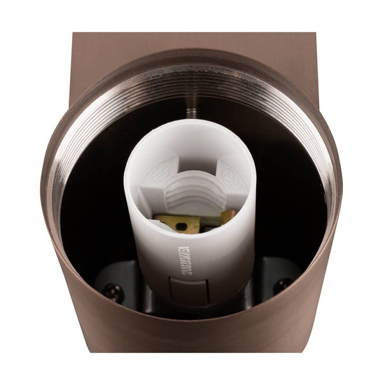 SLV VARYT, Wandaufbauleuchte, rund, 1x max. 6W, E14, kupfer 1008108