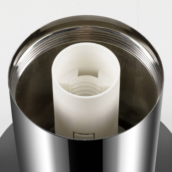 SLV VARYT, Tischleuchte, rund, 1x max. 6W, E14, chrom 1008111