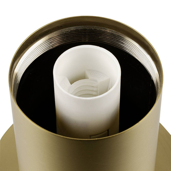 SLV VARYT, Tischleuchte, rund, 1x max. 6W, E14, messing 1008112