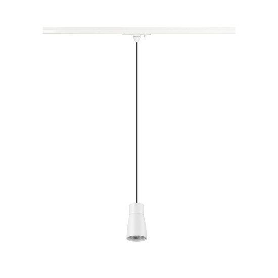 SLV PURI 2.0 Dome, 1 Pendelleuchte, GU10, Pendellänge 200cm, 1x max. 6W, weiß 1008264