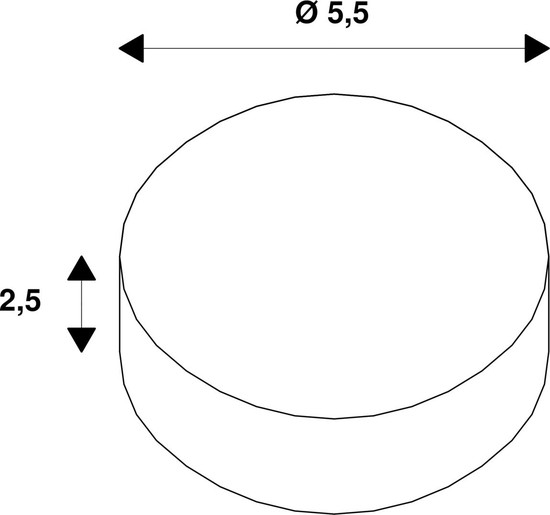 SLV LED Netzteil 24V, 25W, rund 1008652