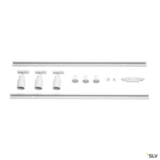 SLV 1008902 PURI 2.0, 1Ph., Triple Track Set, QPAR51, weiß