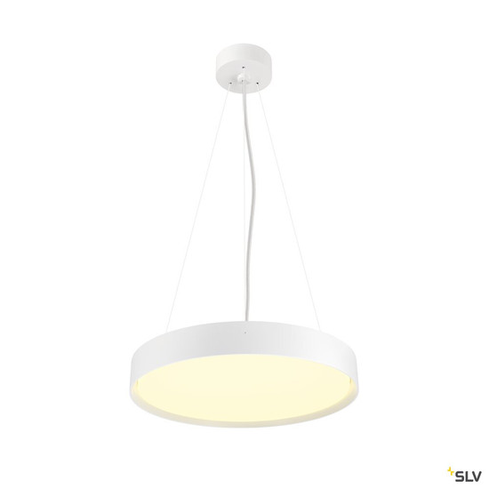 SLV 1008921 DECONA 42, CL, PHASE, Deckenaufbauleuchte, rund, 3000/4000K, 23 W, weiß