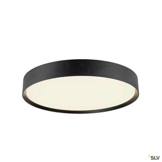 SLV 1008922 DECONA 42, CL, PHASE, Deckenaufbauleuchte, rund, 3000/4000K, 23 W, schwarz