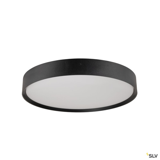 SLV 1008922 DECONA 42, CL, PHASE, Deckenaufbauleuchte, rund, 3000/4000K, 23 W, schwarz