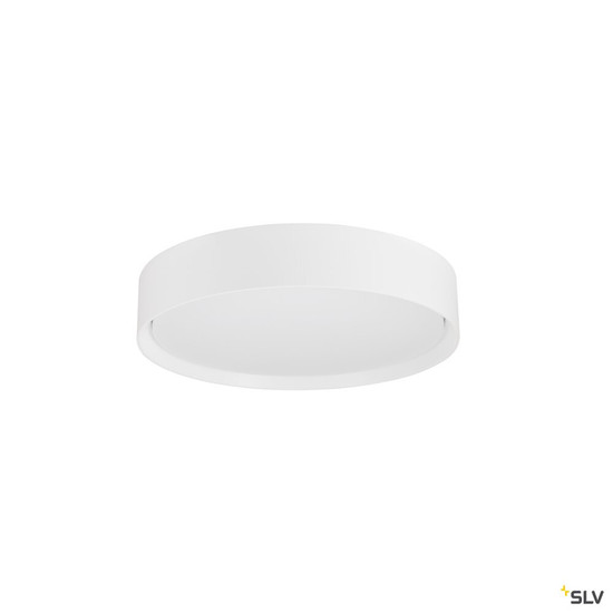 SLV 1008926 DECONA 30, CL, Sensor, Deckenaufbauleuchte, rund, 3000/4000K, 17 W, weiß