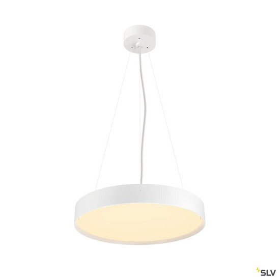 SLV 1008927 DECONA 42, CL, Sensor, Deckenaufbauleuchte, rund, 2700/3000K, 23 W, weiß