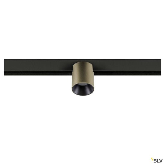 SLV 1008964 FIX-IT!, 48V, DALI, rund, Surface mounted track, Spot, 3000K, 6.6 W, 36°, bronze / schwarz