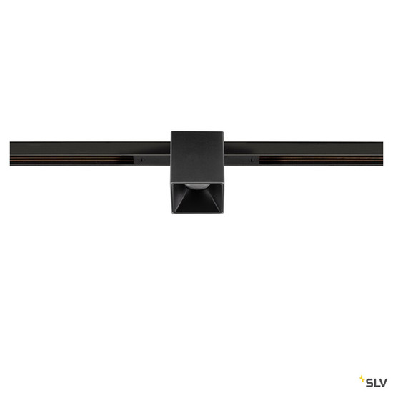 SLV 1008970 FIX-IT!, 48V, DALI, eckig, Standard track, Spot, 2700K, 6.6 W, 36°, schwarz / schwarz