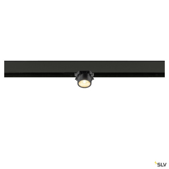 SLV 1008988 FIX-IT!, 48V, DALI, eckig, Surface mounted track, Spot, 3000K, 6.6 W, 36°, bronze / schwarz