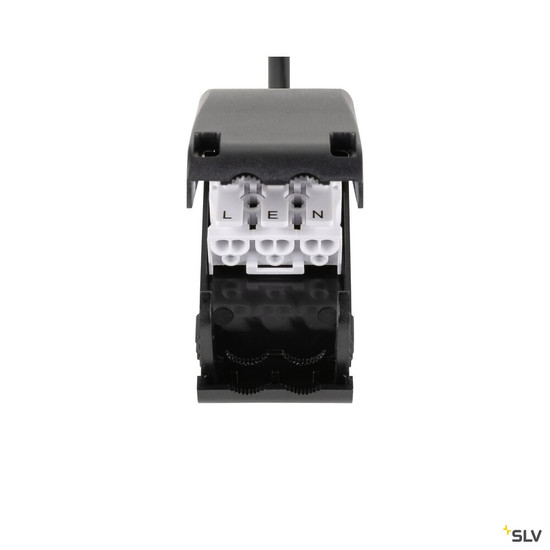 SLV 1009021 NEW TRIA® 68, Deckeneinbauleuchte, PHASE, AIRTIGHT, rund, 2700 K, 7.5 W, schwarz