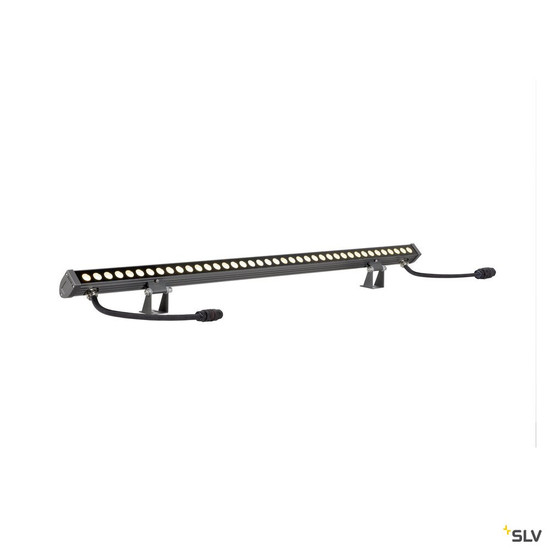 SLV 1009108 GALEN PRO 120, Wandaufbauleuchte, 3000 K, 40 W, DALI 2, Touch, 54°, anthrazit