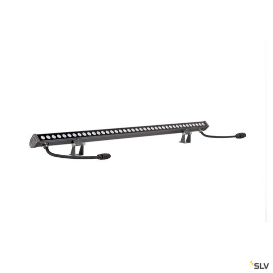 SLV 1009108 GALEN PRO 120, Wandaufbauleuchte, 3000 K, 40 W, DALI 2, Touch, 54°, anthrazit