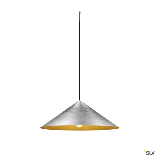 SLV 1009137 MAGICO 55, Pendelleuchte, E27, Pendellänge 180 cm, 1 x max. 10 W, aluminium