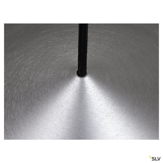 SLV 1009137 MAGICO 55, Pendelleuchte, E27, Pendellänge 180 cm, 1 x max. 10 W, aluminium