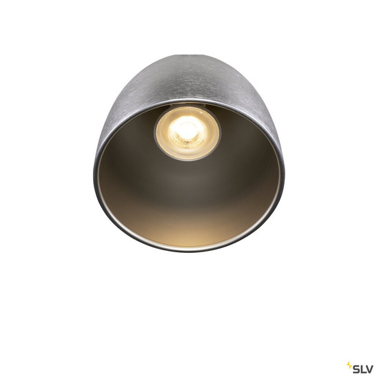SLV 1009141 PARA CONE 14, Pendelleuchte für 3 Phasen System, GU10, aluminium