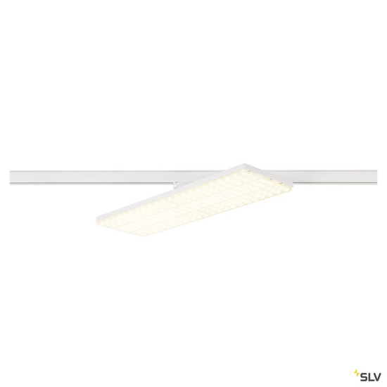 SLV 1009147 SIGHT PANEL, 3~ Spot, rechteckig, 3000 K, 38 W, 70°, weiß