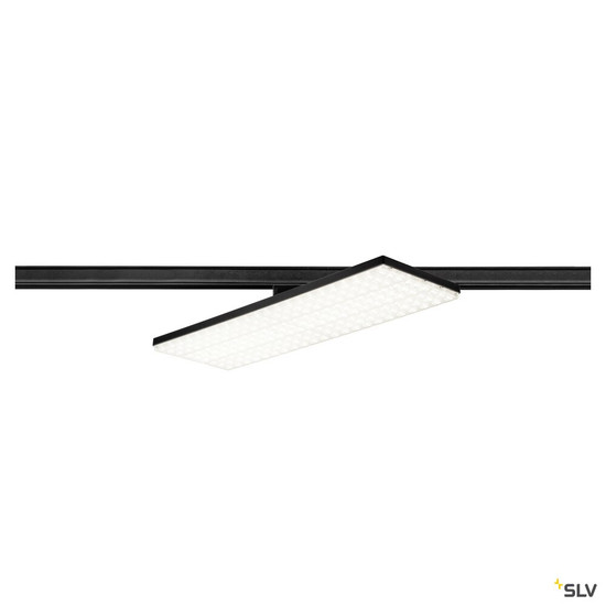 SLV 1009152 SIGHT PANEL, 3~ Spot, DALI, rechteckig, 4000 K, 65 W, 70°, schwarz