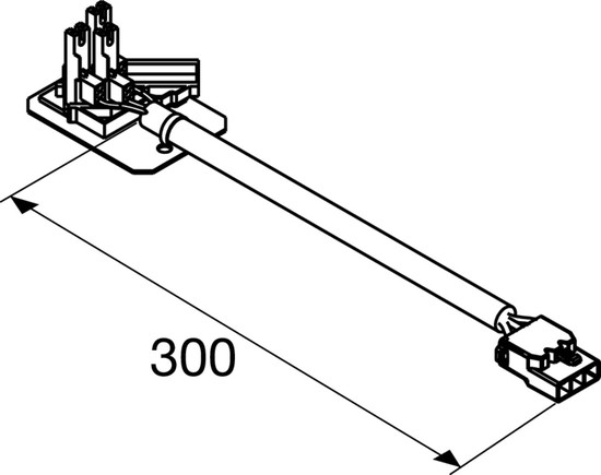 SLV 1009199 RETRO, CON 3P005 Connector 3-pin plug