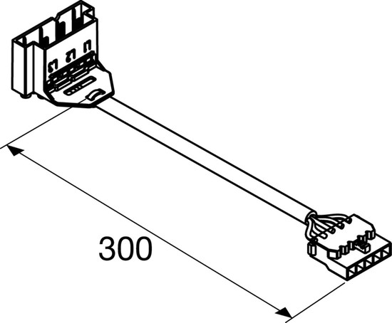 SLV 1009203 RETRO, CON 5P102 Connector 5-pin plug