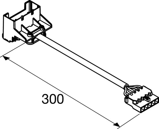 SLV 1009206 RETRO, CON 5P105 Connector 5-pin plug