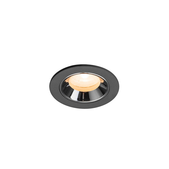 SLV 1009273 NUMINOS XS, Deckeneinbauleuchte schwarz/chrom 2700K 20°