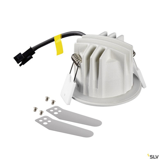 SLV 1009281 NUMINOS® XS, Deckeneinbauleuchte, 2700 K, 20°, IP20, rund, weiß