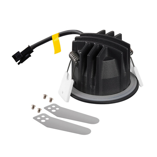 SLV 1009309 NUMINOS XS, Deckeneinbauleuchte schwarz/chrom 4000K 20°