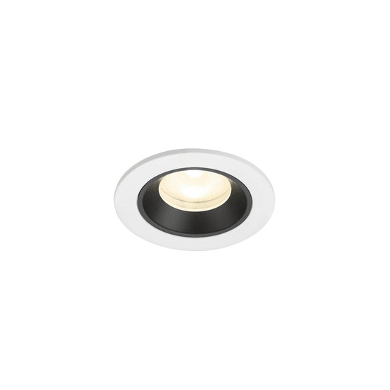 SLV 1009322 NUMINOS XS, Deckeneinbauleuchte weiß/schwarz 4000K 55°