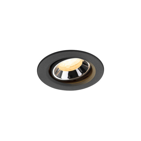 SLV 1009366 NUMINOS MOVE XS, Deckeneinbauleuchte schwarz/chrom 4000K 40°