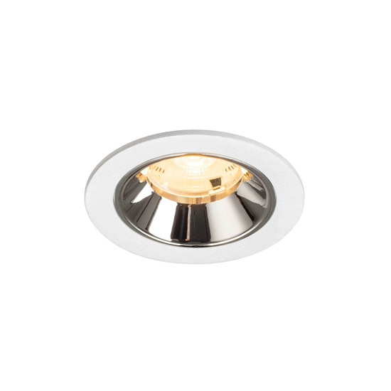 SLV 1009462 NUMINOS S, Deckeneinbauleuchte weiß/chrom 3000K 20°