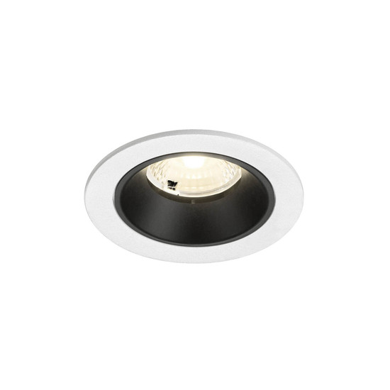 SLV 1009481 NUMINOS S, Deckeneinbauleuchte weiß/schwarz 4000K 40°