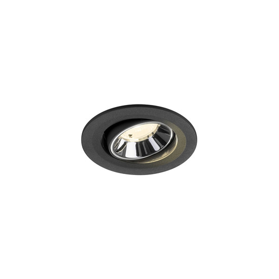 SLV 1009528 NUMINOS MOVE S, Deckeneinbauleuchte schwarz/chrom 4000K 40°