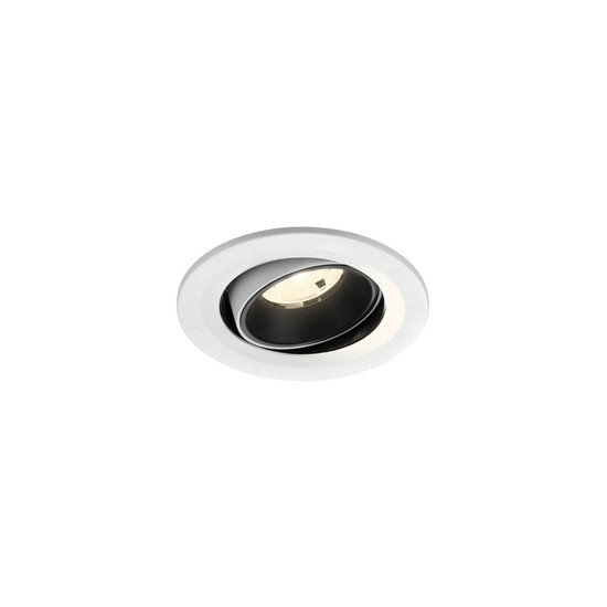 SLV 1009532 NUMINOS MOVE S, Deckeneinbauleuchte weiß/schwarz 4000K 20°