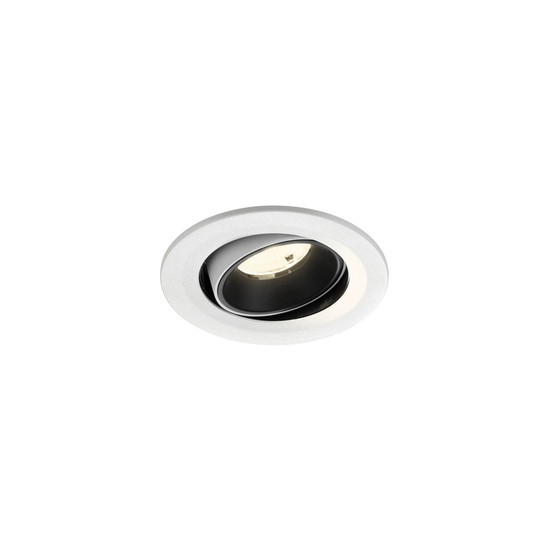 SLV 1009538 NUMINOS MOVE S, Deckeneinbauleuchte weiß/schwarz 4000K 55°