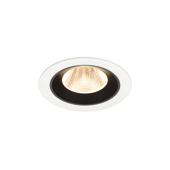 SLV 1009622 NUMINOS M, Deckeneinbauleuchte weiß/schwarz 3000K 20°
