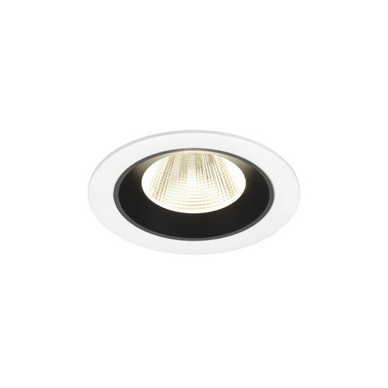 SLV 1009640 NUMINOS M, Deckeneinbauleuchte weiß/schwarz 4000K 20°