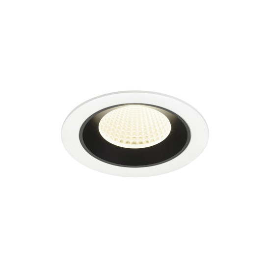 SLV 1009643 NUMINOS M, Deckeneinbauleuchte weiß/schwarz 4000K 40°