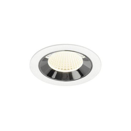 SLV 1009645 NUMINOS M, Deckeneinbauleuchte weiß/chrom 4000K 40°