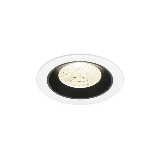 SLV 1009646 NUMINOS M, Deckeneinbauleuchte weiß/schwarz 4000K 55°