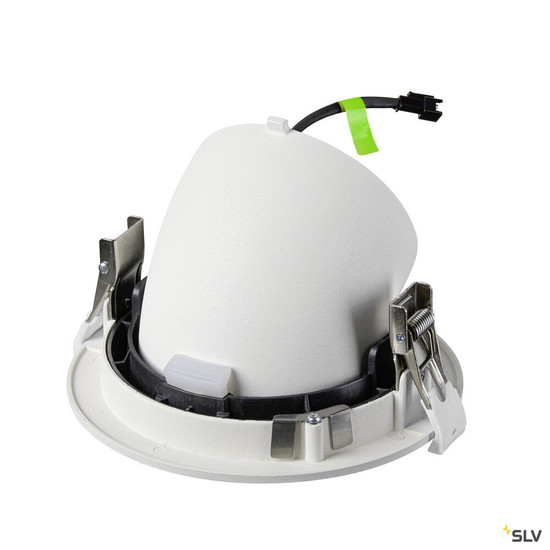 SLV 1009719 NUMINOS® GIMBLE L, Deckeneinbauleuchte, 2700 K, 55°, IP20, rund, weiß