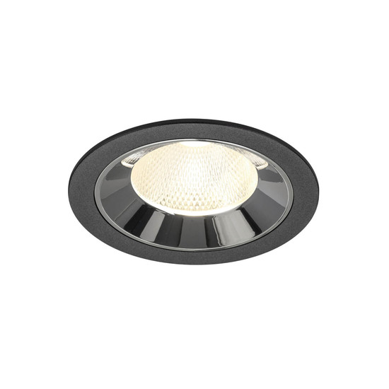 SLV 1009794 NUMINOS L, Deckeneinbauleuchte schwarz/chrom 4000K 20°